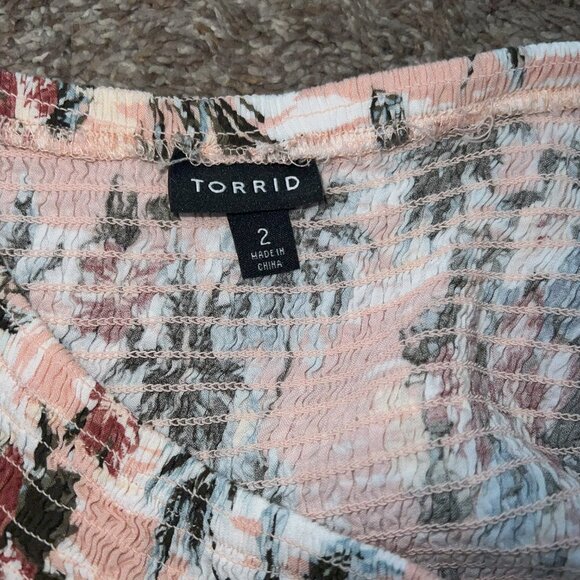 Floral Torrid Dress - Picture 3 of 4